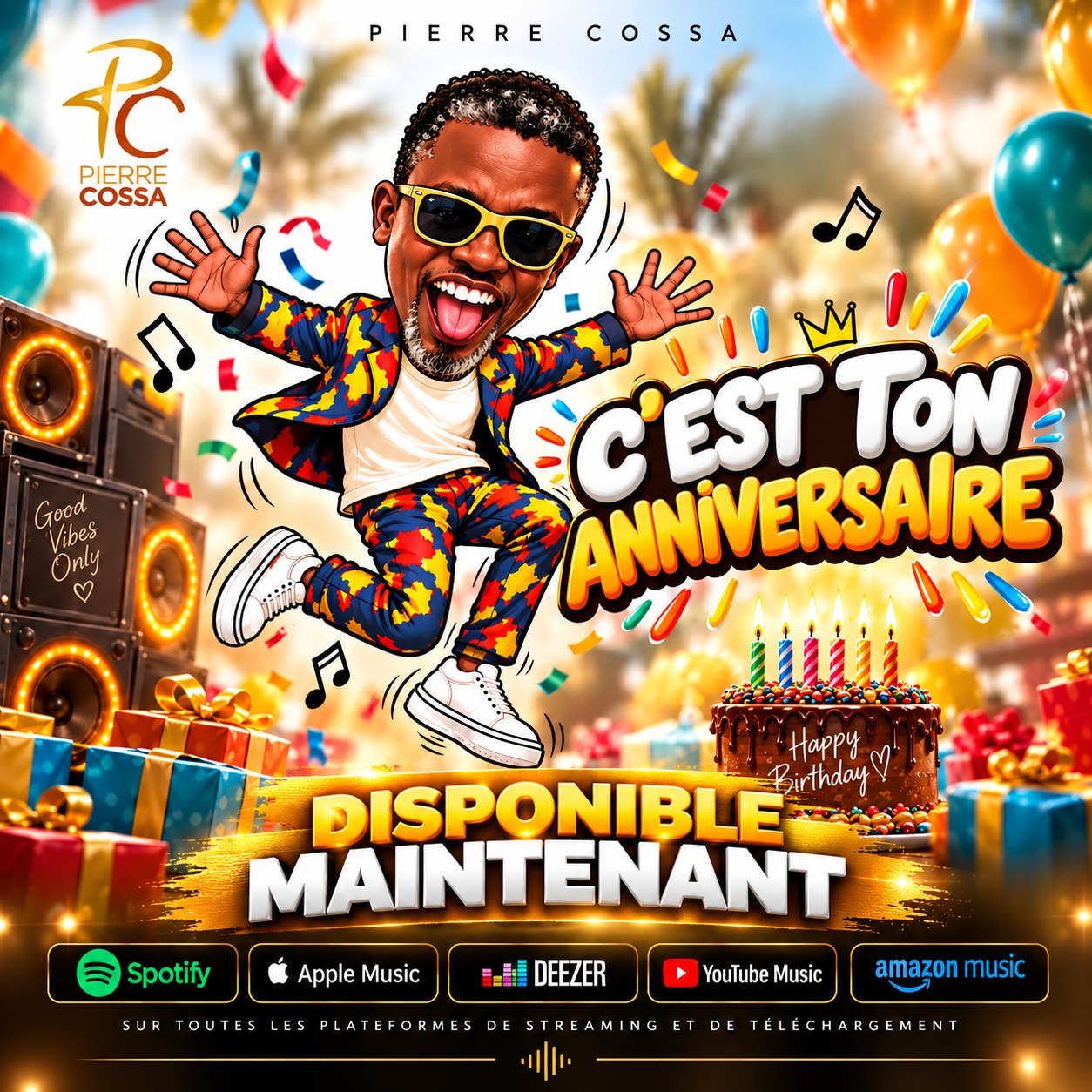 Illustration du single C’est ton anniversaire